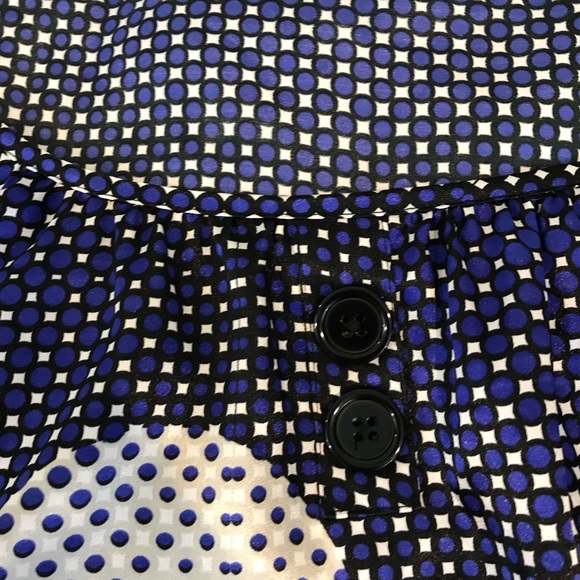 Cato Woman 26/28w blue short sleeve blouse - Picture 4 of 7